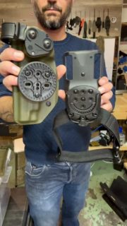 Holster OWB pour P220 / P75 / P226, Green OD, pour l’armée suisse 🇨🇭
- Level 2 SLS Safariland
- Fixation Tech Mount, angle réglable tous les 10°
- Déport et sangle de cuisse Bladetech#holster #kydex #madeinswitzerland #kydexholster #holstermaker #kydexprotec #artisanat #swissmade #swissarmy #armeesuisse