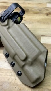 Holster OWB pour Shadow Systems XR920 / Surfire X300U
Fixation Tech-Mount et Paddle @bladetechholsters
Optic Ready et rétention TRS Level 2 Hood avec renfort kydex 0.93"#holster #kydex #owb #kydexprotec #holstermaker @talon_retention_systems #shadowsystems