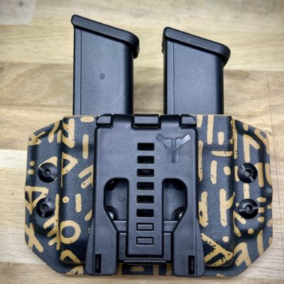 Double porte magasins universel 9 mm