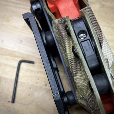 holster OWB pour Glock 19, Glock 45, avec rétention Level 2 et QLS Safariland