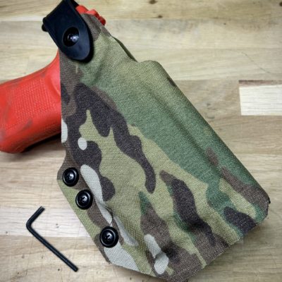 holster OWB pour Glock 19, Glock 45, avec rétention Level 2 et QLS Safariland