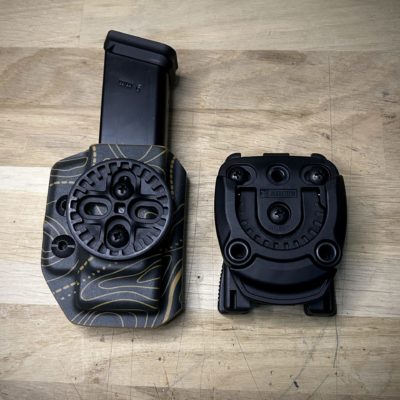 porte-chargeur, porte-magasin avec Tech Mount Mini et Tek Lok. Universel pour Glock, Beretta, Sig, etc.